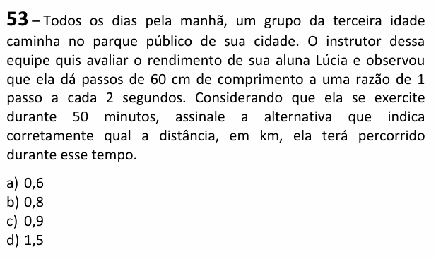 Enunciado da questão 53 de Física do EEAR 2026 (CFS 1)
