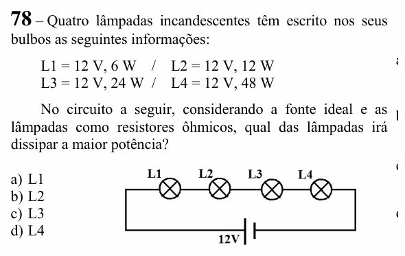 Enunciado da questão 78 de Física do EEAR 2023 (CFS 2)