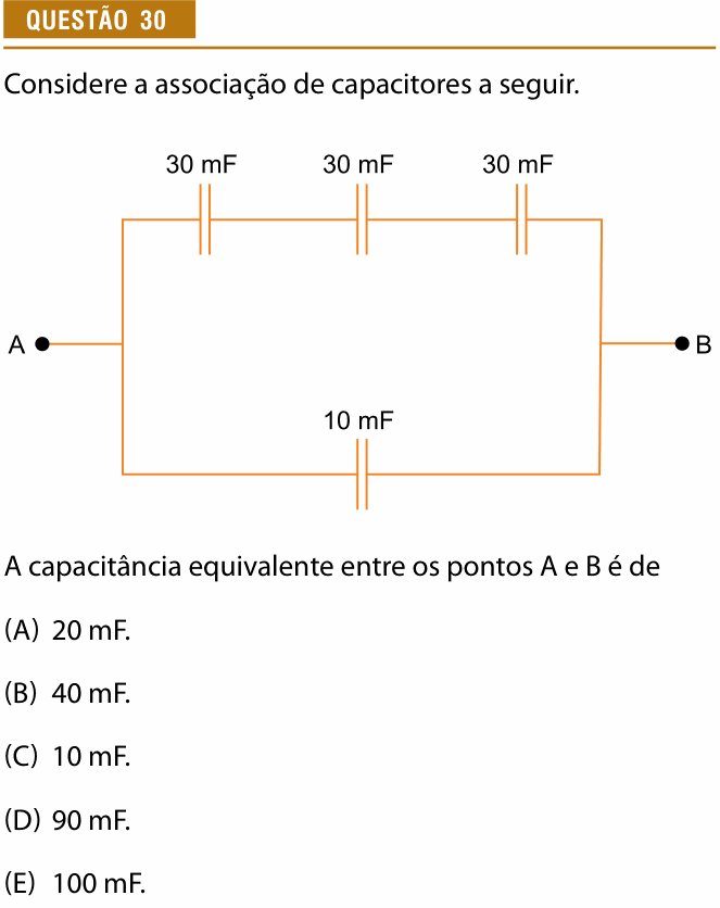 Enunciado da questão 30 de Física do Provão Paulista 2024 (2ª série, 2ª aplicação)