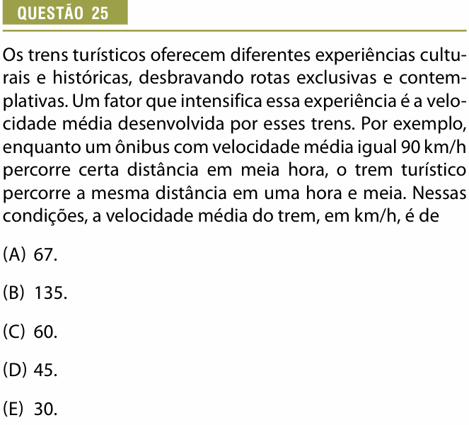 Enunciado da questão 25 de Física do Provão Paulista 2025 (1ª série, 2ª aplicação)