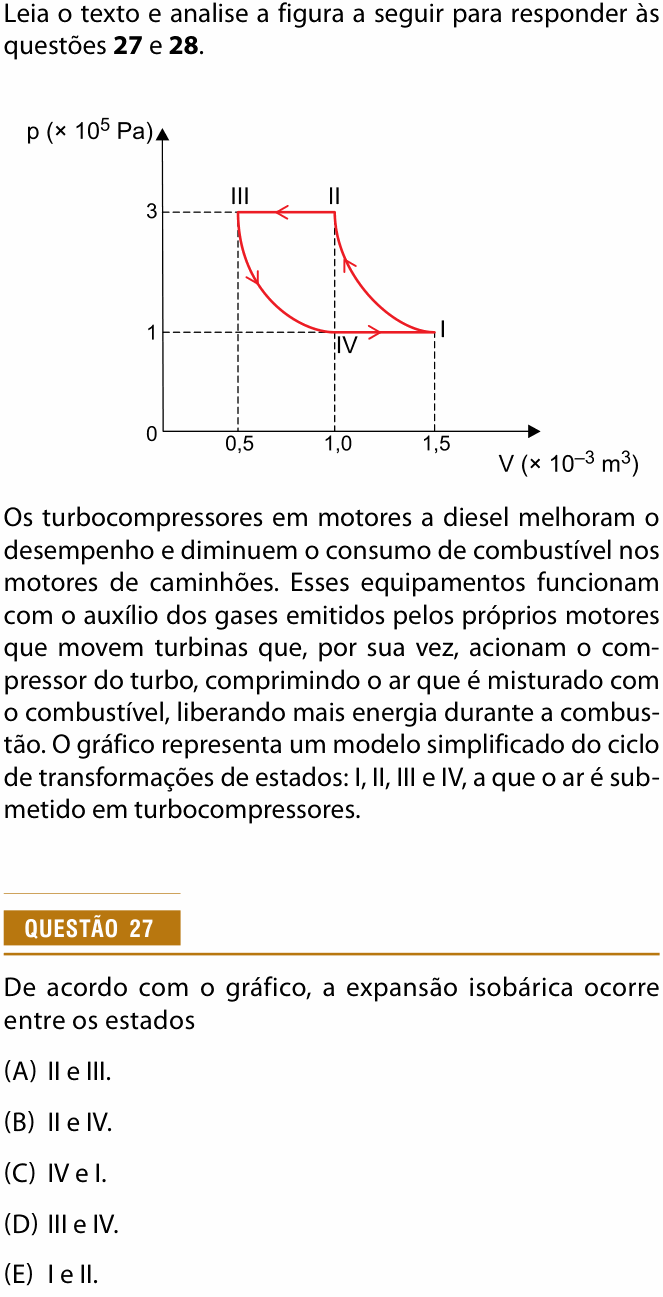Enunciado da questão 27 de Física do Provão Paulista 2025 (2ª série, 2ª aplicação)