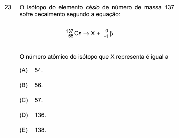 Enunciado da questão 23 de Física do PUC-Campinas 2016