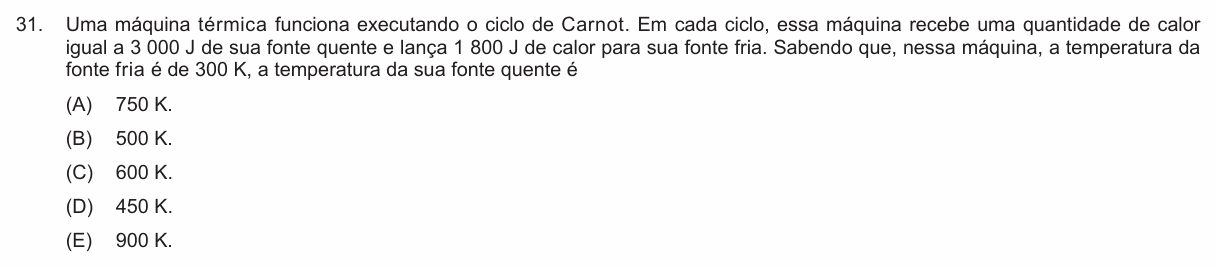Enunciado da questão 31 de Física do PUC-Campinas 2026
