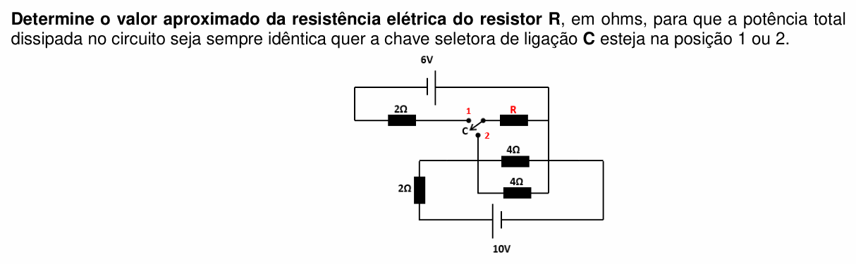 Enunciado da questão 9 de Física do PUC-SP 2021 (Parte B)