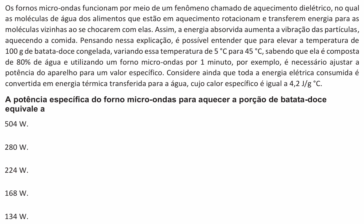 Enunciado da questão 13 de Física do PUC-SP 2023 (inverno, Parte B)