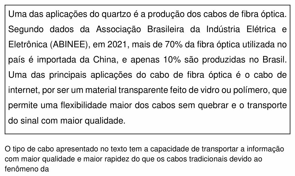 Enunciado da questão 13 de Física do PUC-SP 2023 (Parte B)