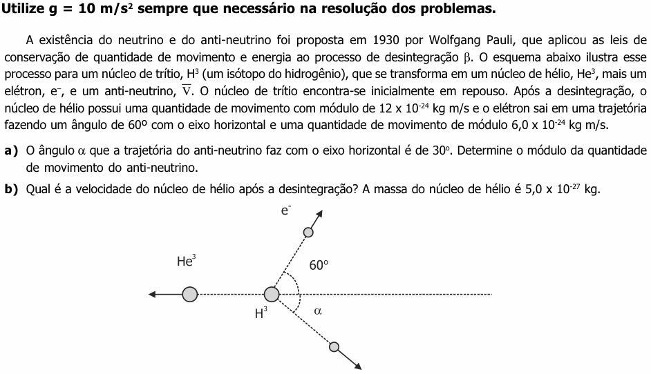 Enunciado da questão 4 de Física do UNICAMP 2002 (2ª fase)