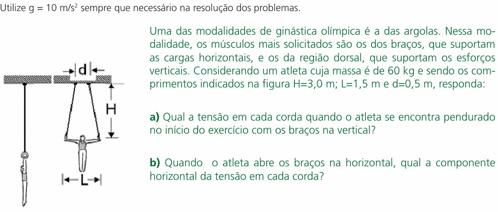 Enunciado da questão 5 de Física do UNICAMP 2004 (2ª fase)