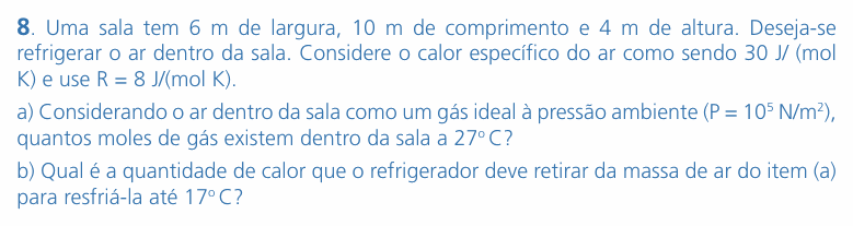 Enunciado da questão 8 de Física do UNICAMP 2005 (2ª fase)