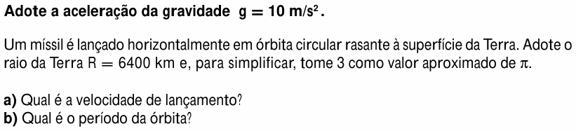 Enunciado da questão 10 de Física do UNICAMP 1998 (2ª fase)
