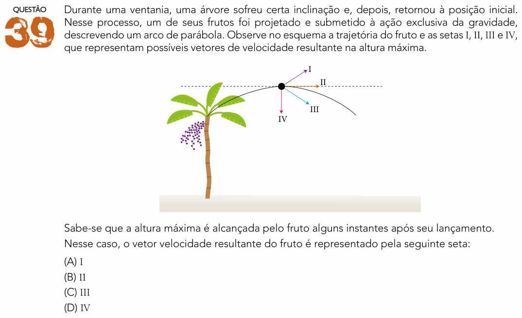 Enunciado da questão 39 de Física do UERJ 2024 (1º Exame de Qualificação)
